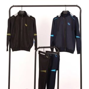 کاپشن شلوار ورزشی بچگانه غواصی کلاه دار