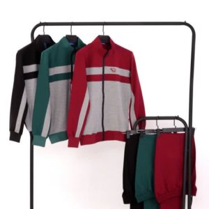 کاپشن شلوار ورزشی مردانه و زنانه گلکسی پنبه بدونه کلاه