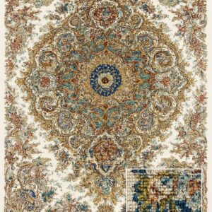 جفت 6 متری نوین فر 63 رج 90 درصد ابریشم