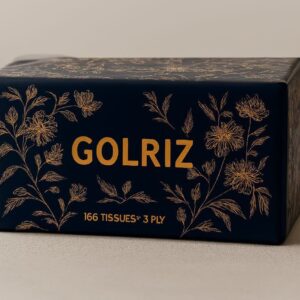 دستمال گلریز کاغذی جعبه ای300برگ